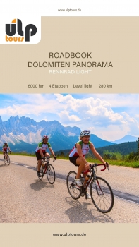 eRoadbook Rennrad Dolomiten Panorama light